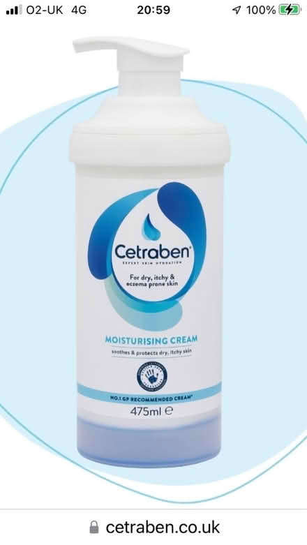 Photo of Cetraben Moisturising Eczema Cream (Harehills LS9) #1