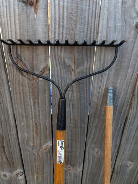 Photo of free metal rake and extension pole (Columbia Heights) #1