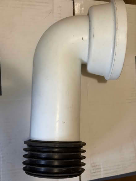 Photo of free 110mm 90 degree WC Pan connector (East Ham E6) #1