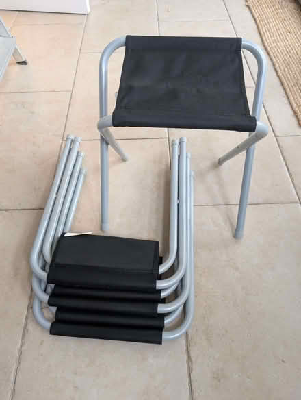Photo of free 4x folding camping stools (Catford SE6) #1