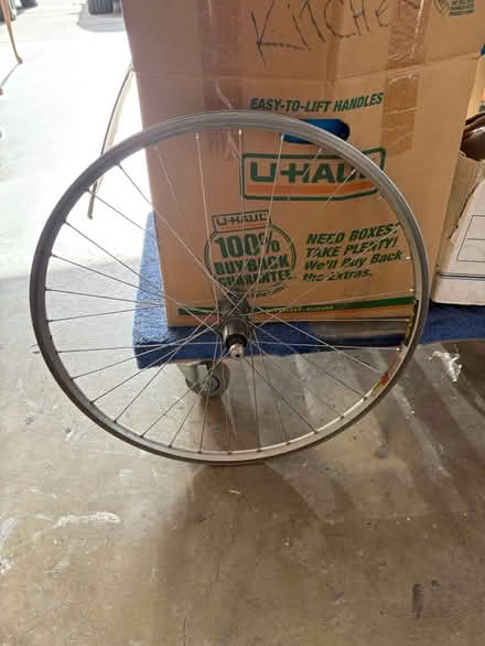 Photo of free Bicycle wheel (Willow Glen) #1