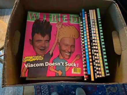 Photo of free 1990’s Wired magazines (Ashby & Sacramento) #1