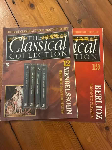 Photo of free Classical music books and tapes (Wenvoe CF5) #1