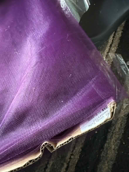 Photo of free Purple, cream, and white tulle (Willow Glen) #1