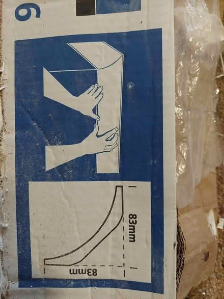 Photo of free Unused boxed coving 3 meters x 2 (Willenhall WILLENHALL WV12) #2