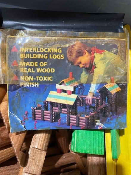 Photo of free Linclon Logs (Textile & Maple) #1