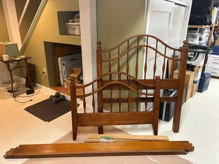 Photo of free twin bed frame and mattress (Holmdel near the Lincroft area) #1