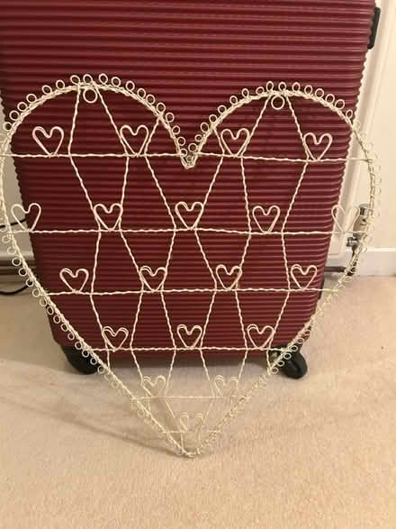 Photo of free Metal heart wall note board (Marden, Devizes SN10) #3