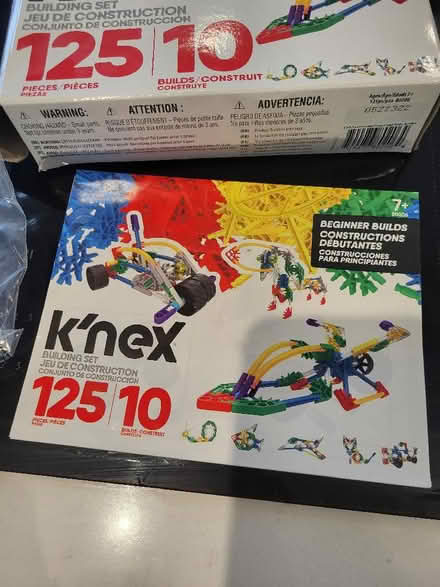 Photo of free Kids K'Nex3 unopened bags & instruction book (World's End RH15) #3