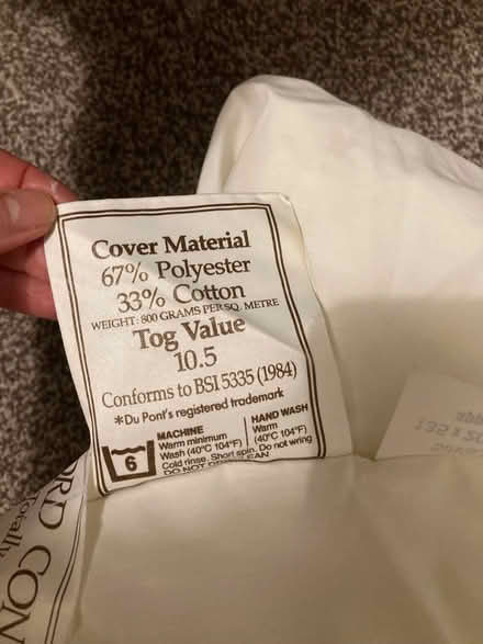 Photo of free Thick winter single duvets (Hampton Hill TW11) #2