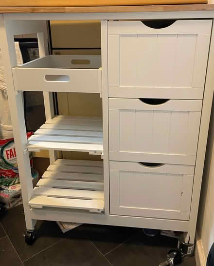 Photo of free Kitchen trolley/cupboard. (Highbury N5) #3