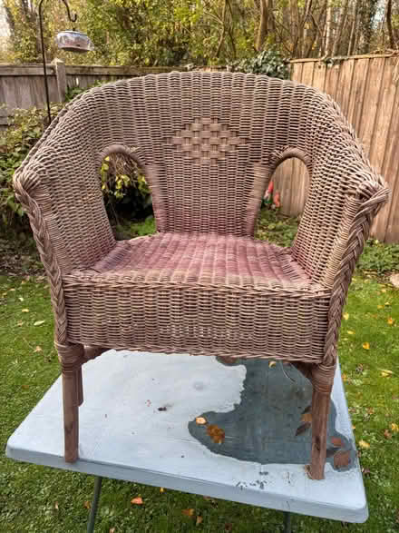 Photo of free Wicker chair (Carlisle CA2) #1