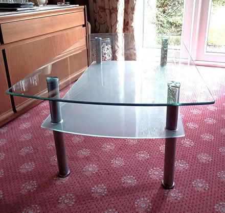 Photo of free Glass coffee table (BH22 0PD) #1