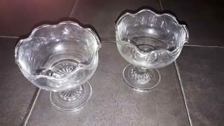 Photo of free Two Attractive Sundae Dishes (Cressex HP12) #1