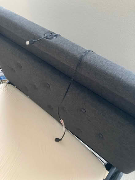 Photo of free Twin bed with mattress (West end) #1