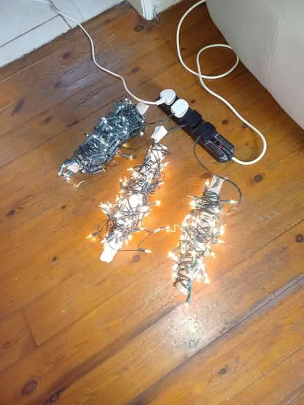 Photo of free Christmas tree lights (Bradley, HD2) #1