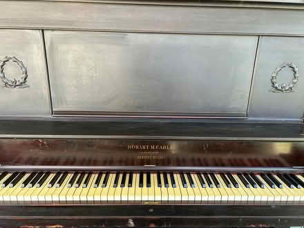 Photo of free Antique Cabinet Grand Piano (West Ashevillle, NC) #1