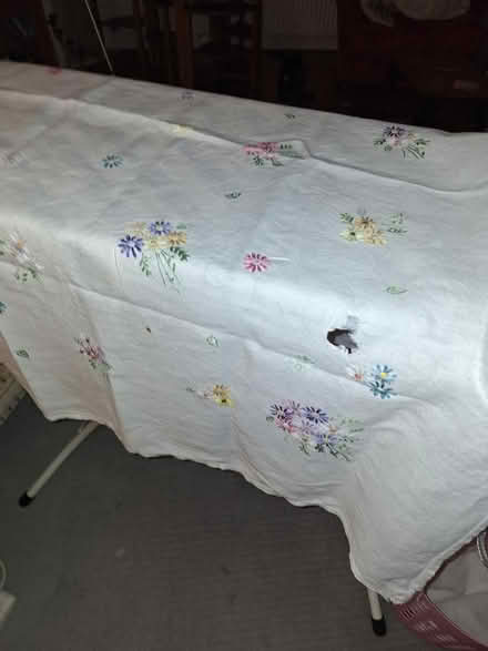 Photo of free Embroidered cotton tablecloth (crouch end, N8) #1