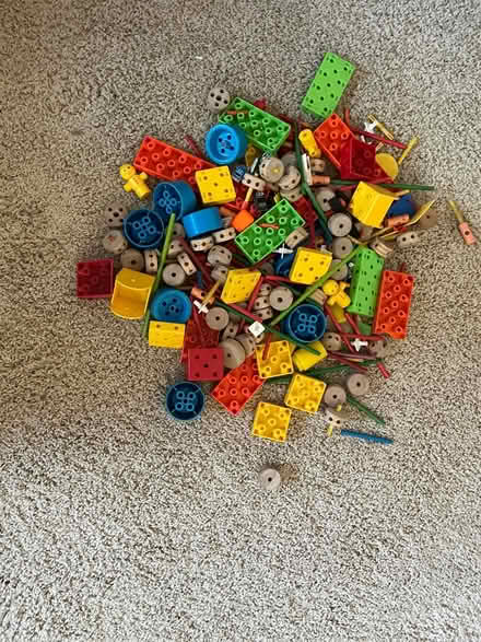 Photo of free Tinker toys (southwest Sunnyvale) #1