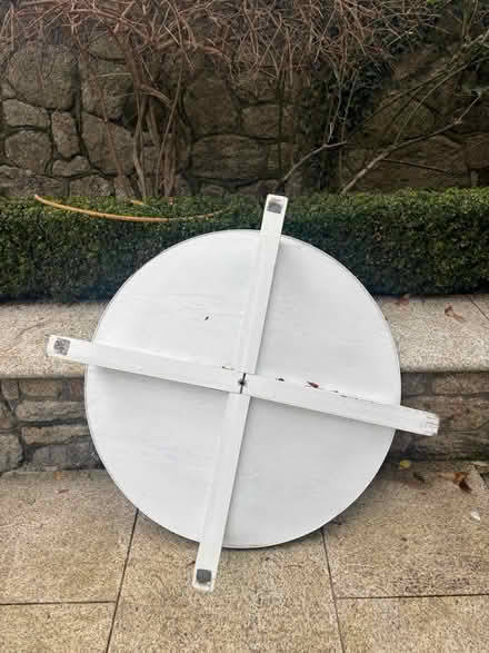 Photo of free White wooden coffee table (Blackrock, County Dublin) #4