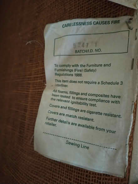 Photo of free Sofa (Reading RG1) #4