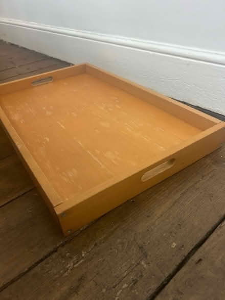 Photo of free Large wooden tray (Reading, RG1) #1