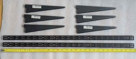 Photo of free Spur shelving, charcoal (Hanover BN2) #1