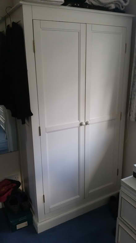 Photo of free Nice white wardrobe Milford (GU8 5BA) #1