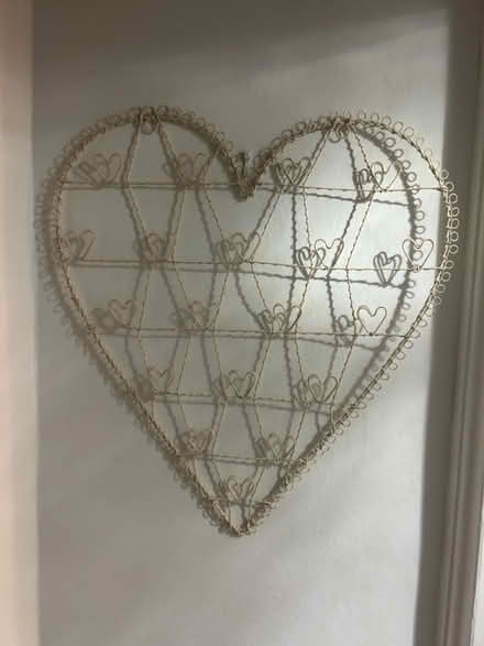 Photo of free Metal heart wall note board (Marden, Devizes SN10) #1