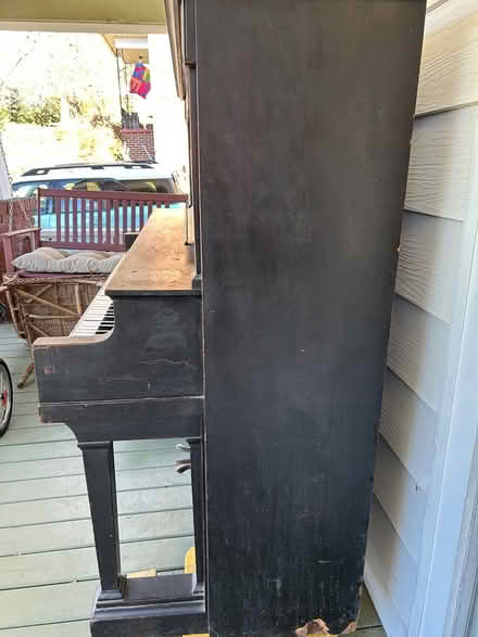Photo of free Antique Cabinet Grand Piano (West Ashevillle, NC) #4