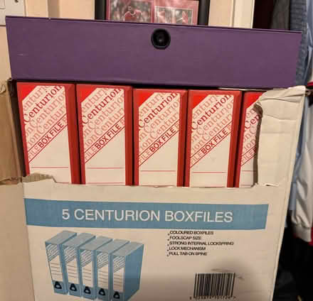 Photo of free Box files (Newport Pagnell MK16) #1