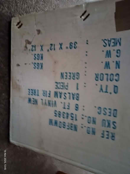 Photo of free 6ft Christmas Tree (Garforth LS25) #3