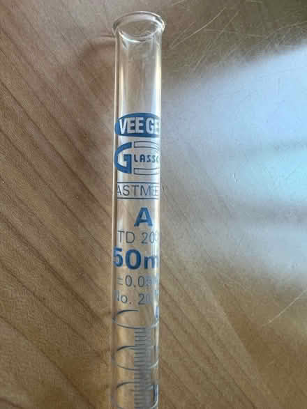 Photo of free 50ml Titration tube (North End, Louisville) #1