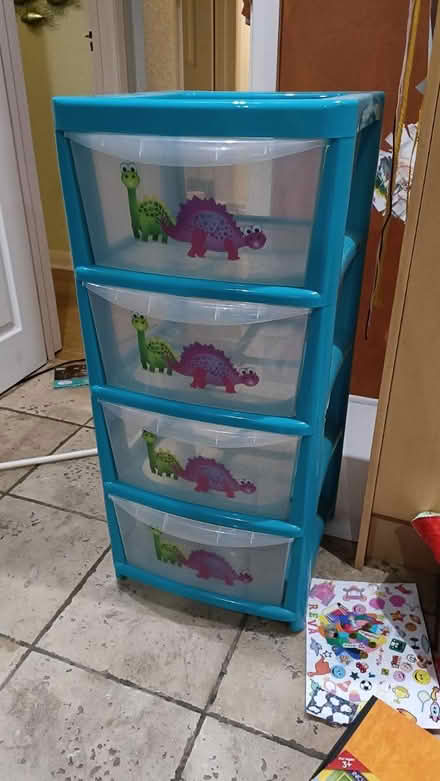 Photo of free Plastic storage chest of drawers (Shirley CR0) #1