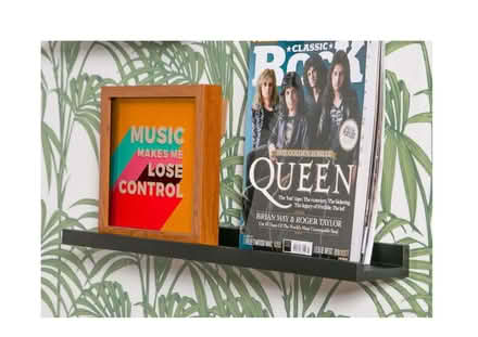 Photo of free 57cm Black Picture Ledge (Surbiton KT6) #2