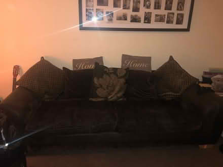 Photo of free Brown 3-4 Seater Sofa (Calcot RG31) #3