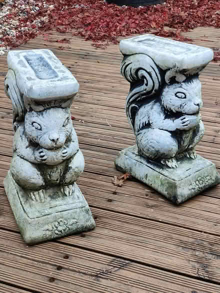 Photo of free Garden bench supports (Vange) #1