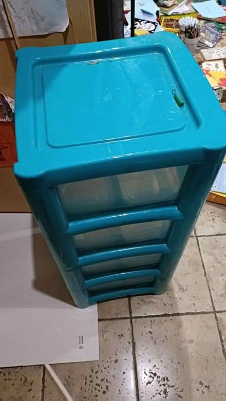 Photo of free Plastic storage chest of drawers (Shirley CR0) #2