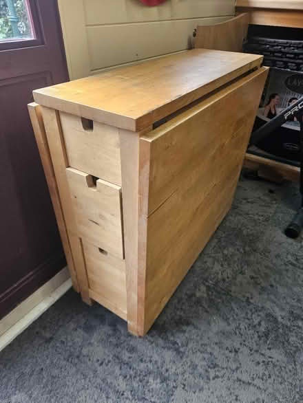 Photo of free Ikea pine gate leg table (Goffs oak Waltham cross EN7) #4