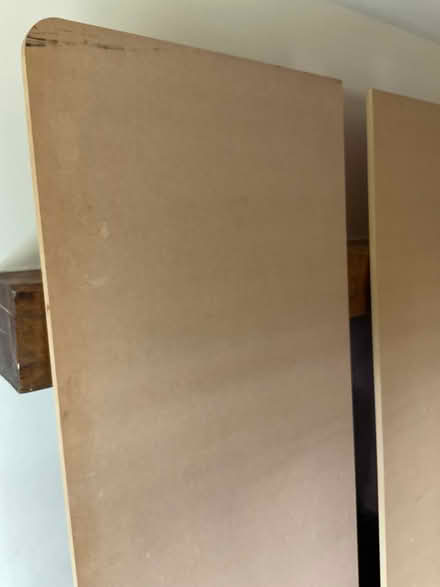 Photo of free 2 large sheets of thick mdf board (Great Fransham NR19) #3