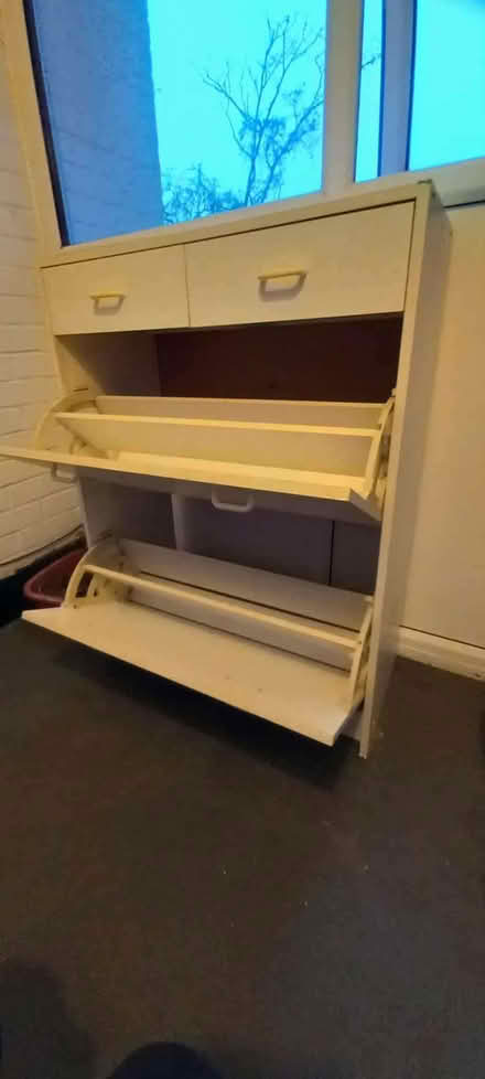 Photo of free shoe cabinet with 2 draws (Walton HP21) #2