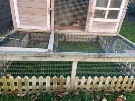Photo of free Guinea Pig / Rabbits Hutch & Run (Lostock Hall PR5) #4