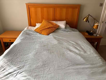 Photo of free Bed frame with firm mattress and storage drawer (Ravenscourt Park W6) #2