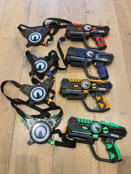 Photo of free Laser guns and packs (Thorpe St Andrew NR7) #1