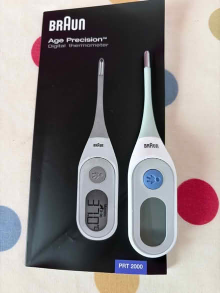 Photo of free Braun age precision thermometer (AB25) #1