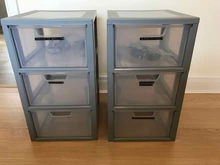 Photo of free Plastic drawer units (Canton CF5) #1