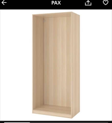 Photo of free Double IKEA pax wardrobe (partially disassembled) (Motspur Park SW20) #3