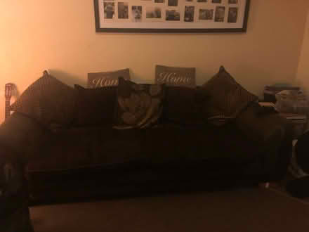 Photo of free Brown 3-4 Seater Sofa (Calcot RG31) #2