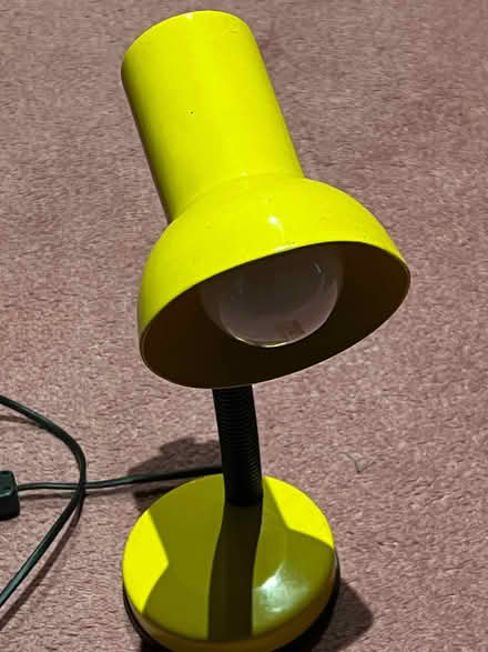 Photo of free Small yellow angle poise lamp (Clevelode WR13) #1