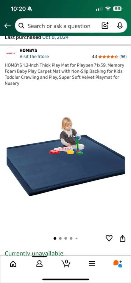 Photo of free Playpen cushion /pad (Hancock park) #1